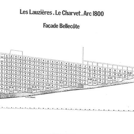 Lauzieres - 2 Pieces Pour 7 Personnes Skis Aux Pieds Et Proche Des Commerces Dans Le Village Du Charvet A Arc 1800 Mae-1876 Les Arcs (Savoie)